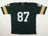 Robert Brooks Signed Green Bay Packers Jersey (JSA) Mr. Lambeau Leap /Receiver