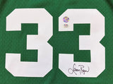 Larry Bird Signed Celtics Green M&N Hardwood Classics Swingman Jersey PSA/DNA