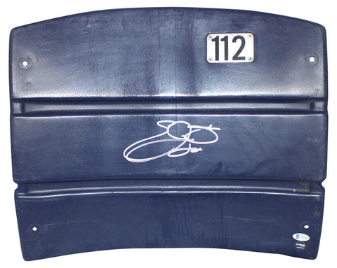 Emmitt Smith Autographed Dallas Cowboys Texas Stadium Seatback BAS 31362