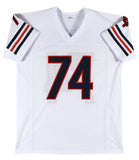 Jim Covert "HOF 20" Authentic Signed White Pro Style Jersey BAS Witnessed