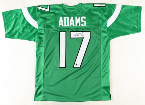 Davante Adams Signed New York Jets Jersey (Beckett) Veteran 5xPro Bowl WR