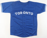 Devon White Signed Toronto Blue Jays Jersey (JSA COA) 3xWorld Series Champion