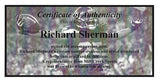 RICHARD SHERMAN AUTOGRAPHED 8X10 PHOTO SEATTLE SEAHAWKS RS HOLO STOCK #71537