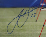 John Ross III Autographed 11x14 Football Photo Cincinnati Bengals Beckett