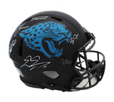 Multi-Signed Jacksonville Jaguars Speed Authentic Eclipse NFL Helmet With 5 Sigs