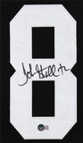 John Stallworth Authentic Signed Black Pro Style Framed Jersey BAS Witnessed