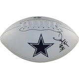 Demarcus Ware Autographed Dallas Cowboys Logo Football Beckett Witness 56377