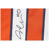 Jonathon Cooper Autographed/Signed Pro Orange XL White Jersey Beckett W 52900