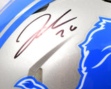 Jahmyr Gibbs Autographed Detroit Lions F/S Speed Authentic Helmet- Fanatics
