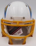 J.C. JC Jackson Autographed White Mini Helmet Los Angeles Chargers JSA WA066128