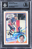 Islanders Bryan Trottier Authentic Signed 1984 Topps #104 Card BAS Slabbed 2