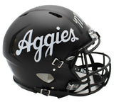 Myles Garrett Signed Texas A&M Aggies Speed Authentic Black NCAA Helmet