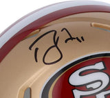 Brandon Aiyuk San Francisco 49ers Signed Faithful to the Bay Speed Mini Helmet