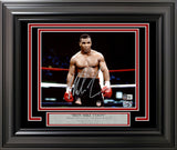 MIKE TYSON AUTOGRAPHED SIGNED FRAMED 8X10 PHOTO BECKETT BAS STOCK #233868