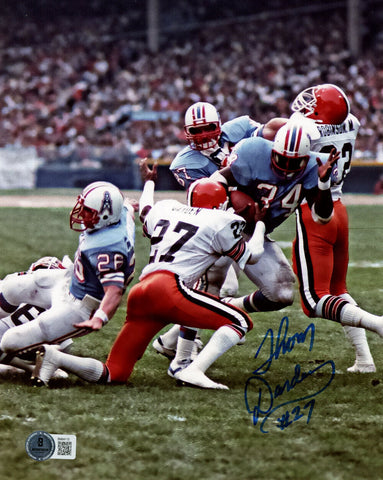 Thom Darden Autographed Cleveland Browns 8x10 Photo Beckett 45599