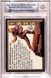Jay Berwanger Autographed/SIgned Heisman #1 Trading Card Slab Beckett 43308