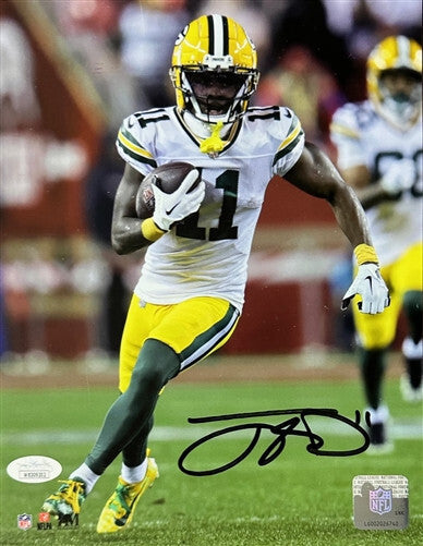 Packers Wide Receiver JAYDEN REED Signed 8x10 Photo #2 AUTO - JSA
