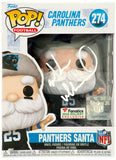 Muhsin Muhammad Signed Panthers SANTA Funko Pop Doll #274 - (SCHWARTZ COA)