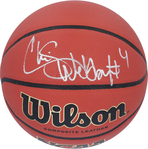 Chris Webber Michigan Wolverines Signed Wilson Indoor/Outdoor Basketball