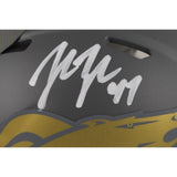 John Lynch Autographed Tampa Bay Buccaneers Slate Mini Helmet Beckett 49981