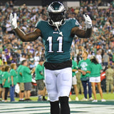 A J Brown Signed Philadelphia Eagles Green Jersey (Beckett) 2019 2nd Round Pick