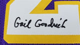 Gail Goodrich Signed Los Angeles Laker Photo Jersey (Beckett) 1972 NBA Champion
