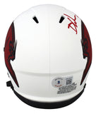 Buccaneers Devin White Authentic Signed Lunar Speed Mini Helmet W/ Case BAS Wit