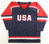 Mike Modano Signed Team USA Jersey /Beckett/ Dallas Stars 1999 Stanley Cup Champ