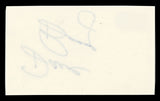 Pistons Dave Bing Authentic Signed 3x5 Index Card Autographed BAS #BT03542