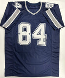 Dallas Cowboys JAY NOVACEK Signed Custom Blue Jersey AUTO - BAS