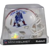 Mike Haynes Autographed New England Patriots TB Mini Helmet HOF Beckett 55790