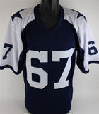 Russell Maryland Signed Dallas Cowboys Jersey (JSA COA) 3xSuper Bowl Champion