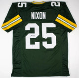 Keisean Nixon Green Bay Packers Jersey Signed (JSA COA) 2022 NFL Kick Return Ldr