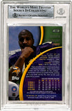 Daunte Culpepper Signed 1999 Stadium Club #151 Rookie Card Beckett Slab 40748