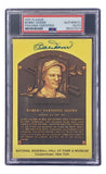 Bobby Doerr Signed 4x6 Boston Red Sox HOF Plaque Card PSA/DNA 85027874