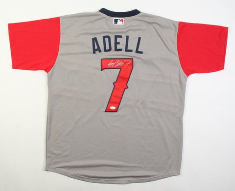 Jo Adell Signed 2021 Little League Classic Jersey (JSA COA) Anaheim Angels O.F.