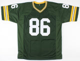 Boyd Dowler Signed Packers Jersey (Beckett COA) 2xSuper Bowl I & II Champion