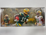 Packers JAYDEN REED Signed 13x31 Stretched Panoramic Canvas Collage AUTO - BAS