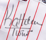 Kathleen Turner (Jessica Rabbit) Signed "Who Framed Roger Rabbit" Jersey (JSA)