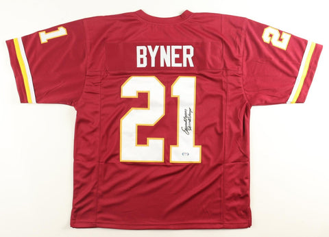 Earnest Byner Signed Washington Redskins Jersey Inscribed "SB XXVI Champs" (PSA)