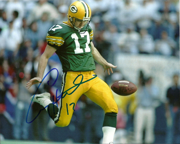 Packers Punter CRAIG HENTRICH Signed 8x10 Photo #1 AUTO ~ Super Bowl XXXI Champ