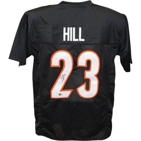 Dax Hill Autographed/Signed Pro Style Black Jersey Beckett 42780