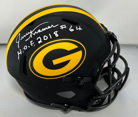 Packers JERRY KRAMER Signed Full Size ECLIPSE Replica Helmet AUTO w/ HOF - JSA