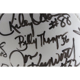 Red Miller Morton +13 Signed Denver Broncos 1977 Team Football Beckett 55438