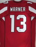 Cardinals KURT WARNER Signed Custom Jersey AUTO w/ HOF 2017 - JSA COA