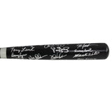 22 1986 Mets Alumni Signed Rawlings Black MLB Bat Mookie Wilson, Barry Lyons