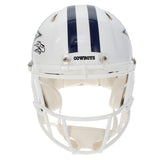 Emmitt Smith Autographed Cowboys White 2022 Alternate Authentic Helmet Beckett