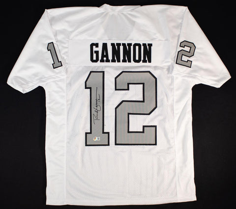 Rich Gannon Signed Oakland Raiders Jersey (Beckett) NFL MVP 2002 / Quarterback