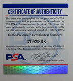 Brian Dawkins HOF Autographed/Inscr 27x23 Canvas Photo Eagles Framed PSA/DNA