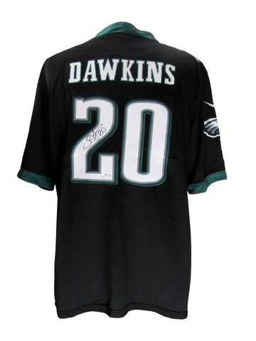 Brian Dawkins HOF Autographed Black Nike On Field Football Jersey Eagles PSA/DNA